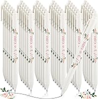 Vista 10 de Ireer 36 bolígrafos para baby shower, regalos a granel para invitados, juegos neutros de revelación de género, premios de baby shower, recuerdos