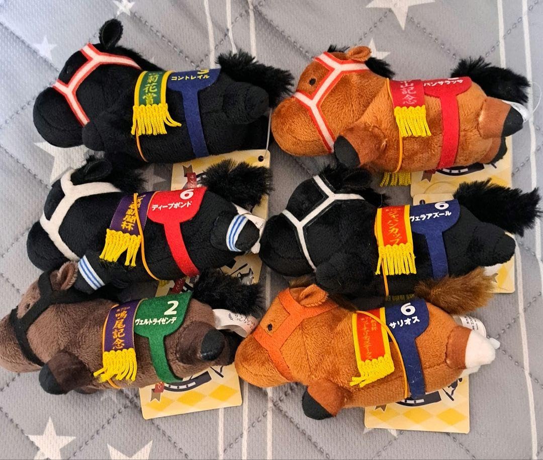 パンサラッサ サラブレッドコレクション ねそべりミニマスコット3