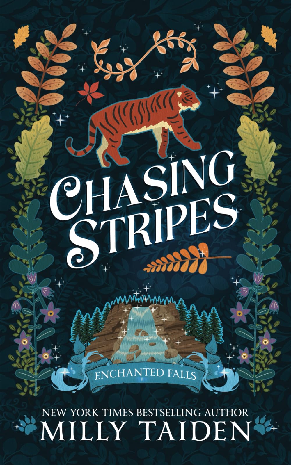Chasing Stripes: A Paranormal Small Town Cozy Shifter Romance Series - with Heat: 3 (Enchanted Falls)