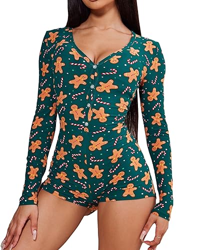 gingerbread romper