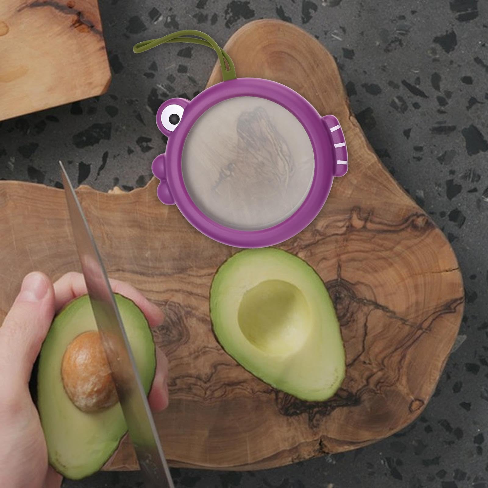 Contenitore per avanzi – salvavita ermetico a forma di pesce per preparare pasti, frutta e formaggio, riutilizzabile per avocado e pomodori per scuola, dispensa, frigorifero, viaggi