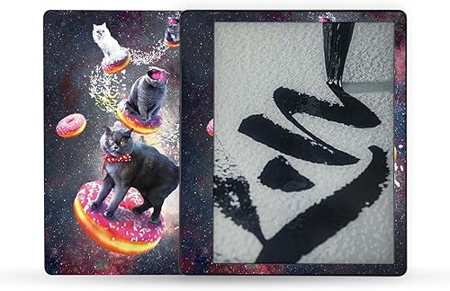 Vista 87 de MightySkins Skin - Funda de vinilo compatible con Yaxa Kindle Scribe (2022), color morado sólido, protectora, duradera y única, fácil de aplicar