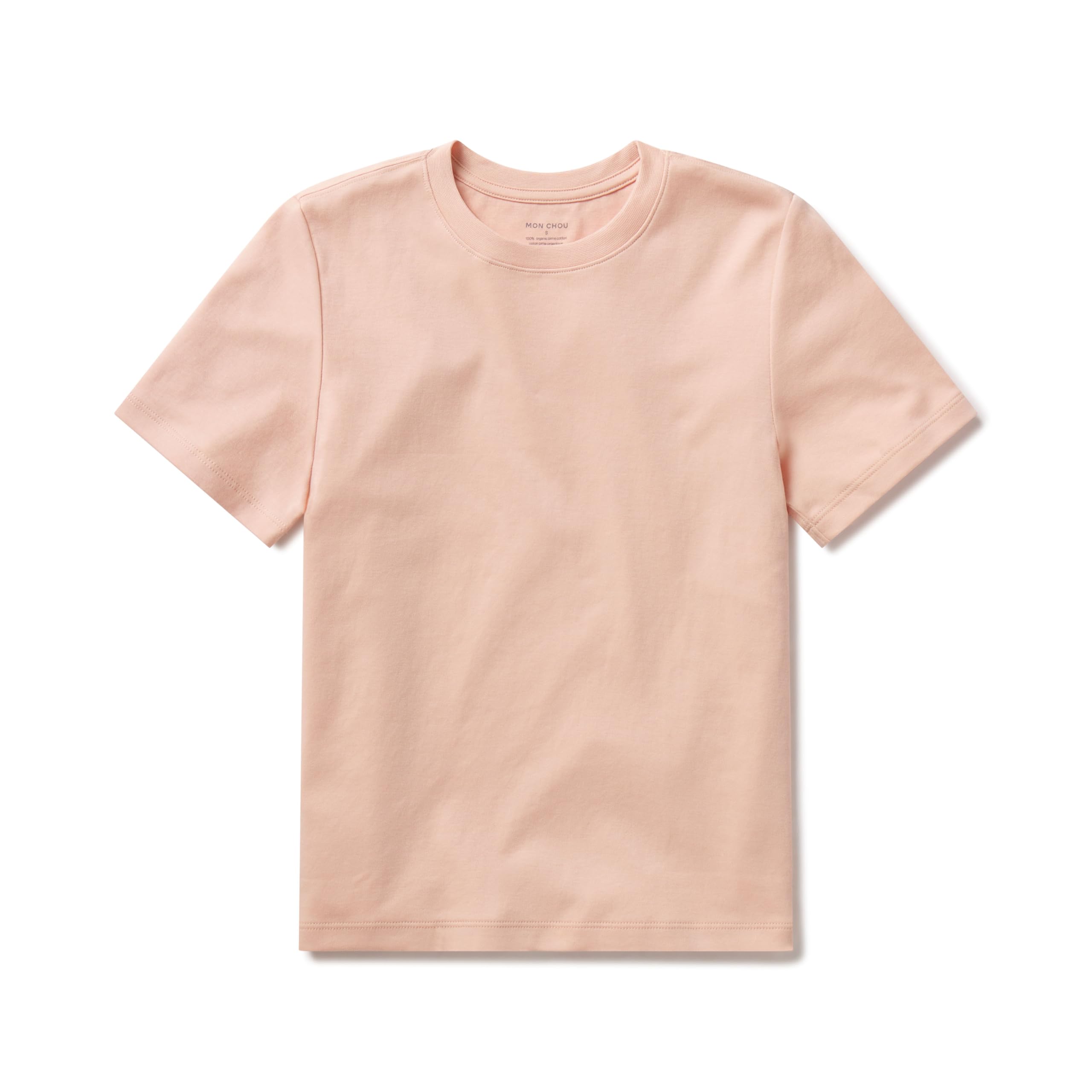 MON CHOU Women’s 100% Organic Pima Cotton T-Shirt