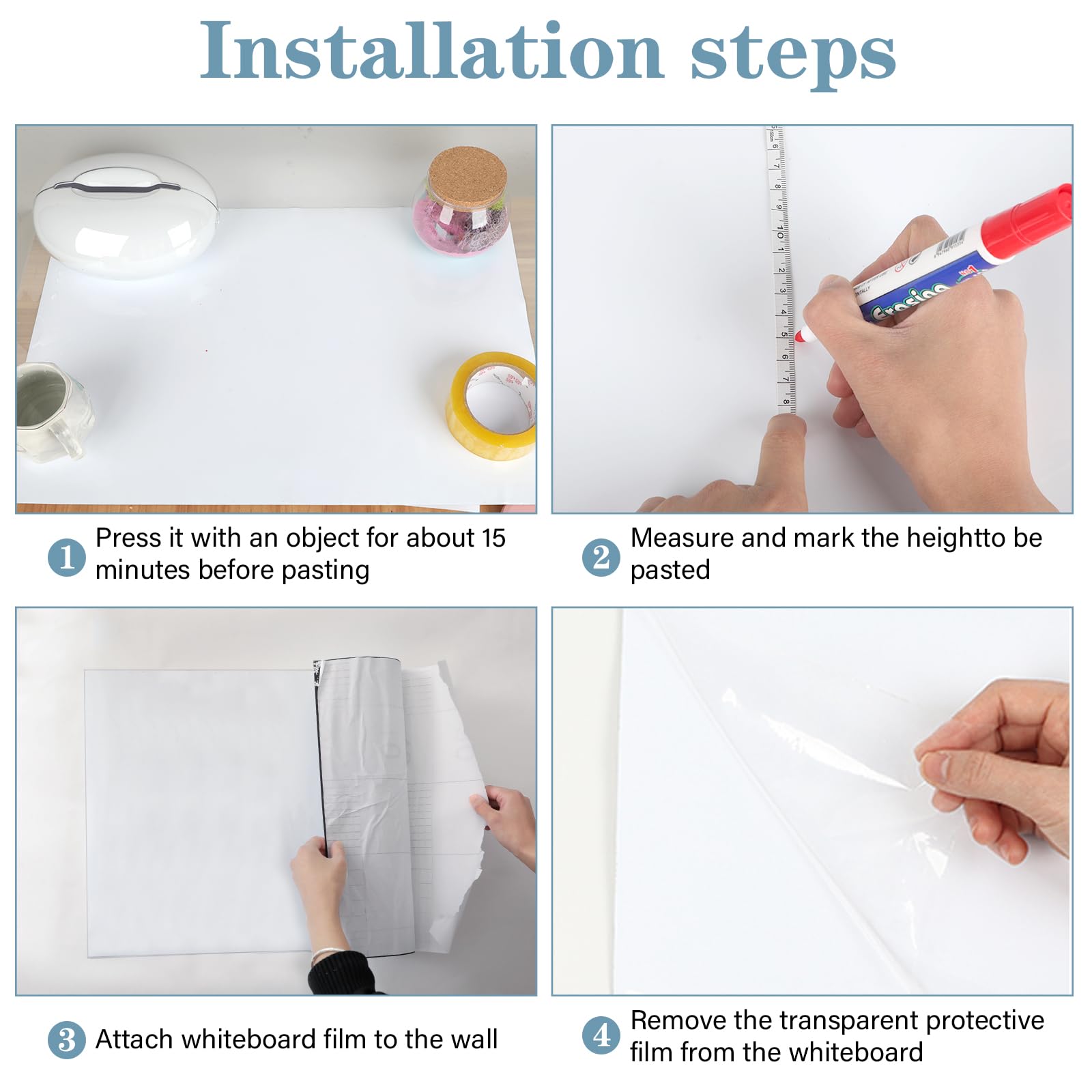 Magnetisches Whiteboard Im A4-Format, Trocken Abwis Produktbild-Vorschau 1