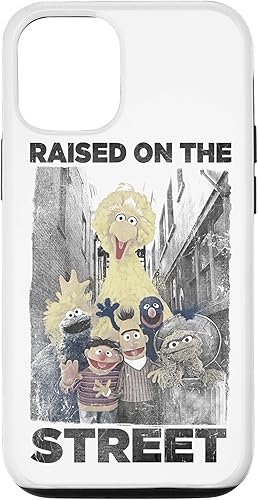 Funda para iPhone 1212 Pro Sesame Street levantado en las calles