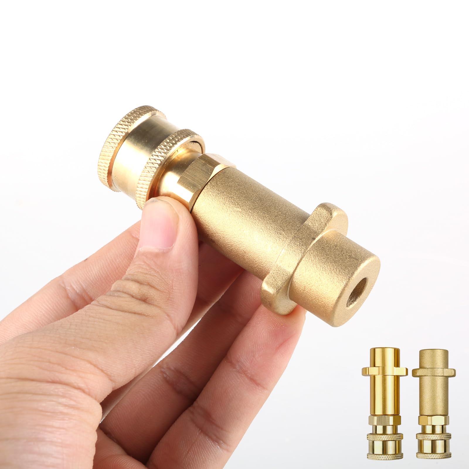 Adaptateur Raccord Rapide 6,35 Mm Pour Nettoyeur Haute Pression Karcher K2 à K7 - Laiton, 2000 Psi Max