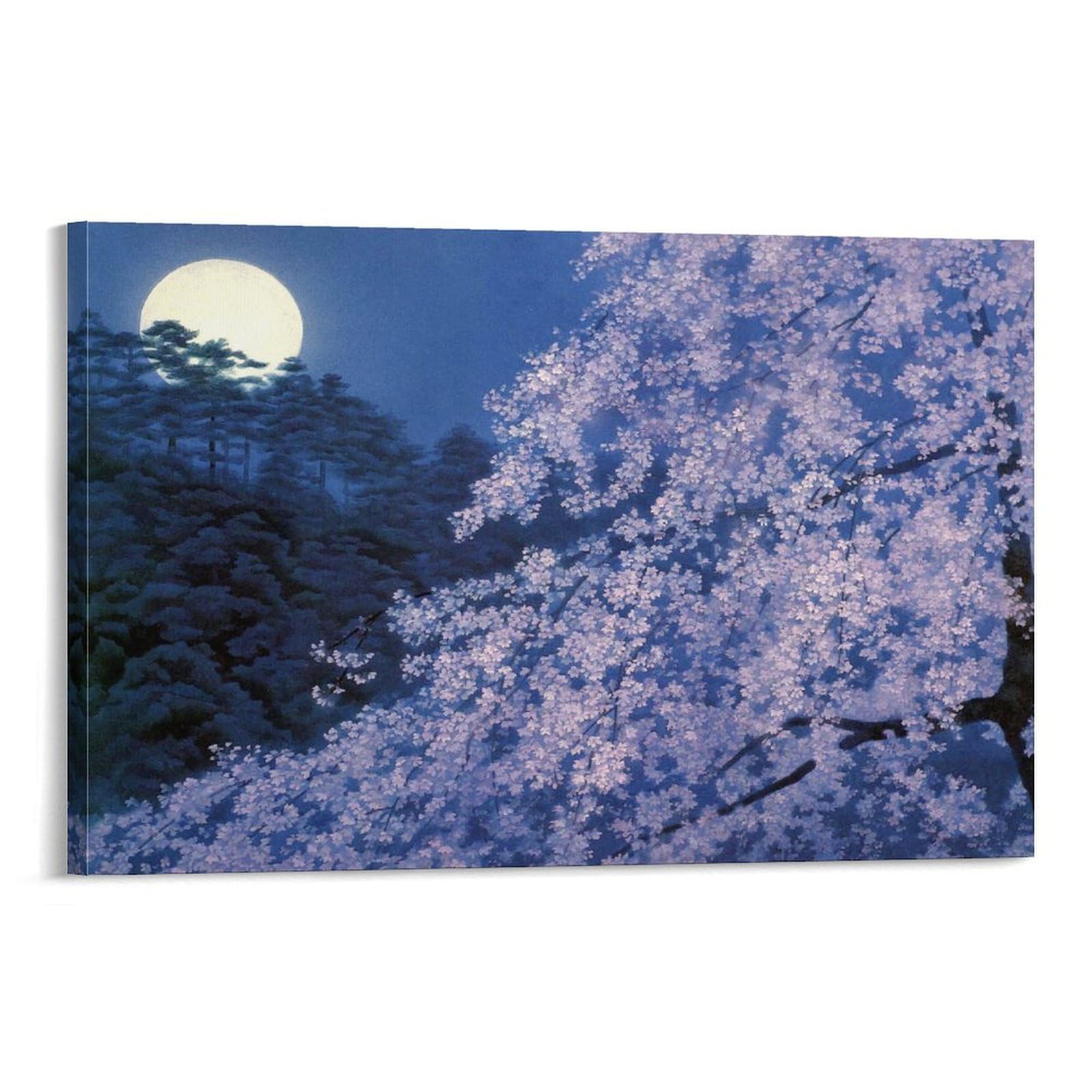 Amazon.co.jp: 東山魁夷「桜の風景」風景画有名画家、版画家、作家