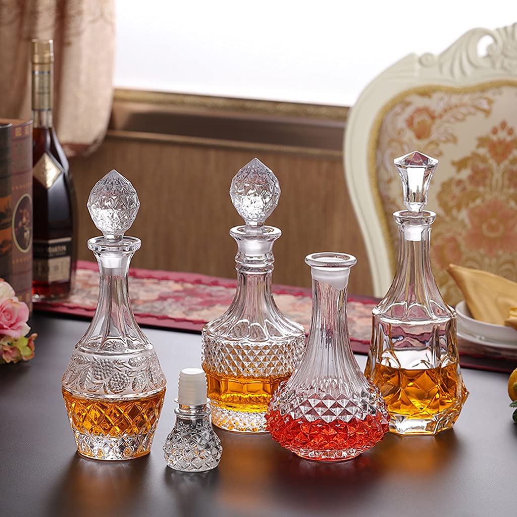 Dekantierer/Wein Dekanter Weinkaraffe Kristallglas Dekanter Bar ausländischer Wein Whisky Flasche Haushalt Weinflasche Rotwein Weißwein Gießflasche