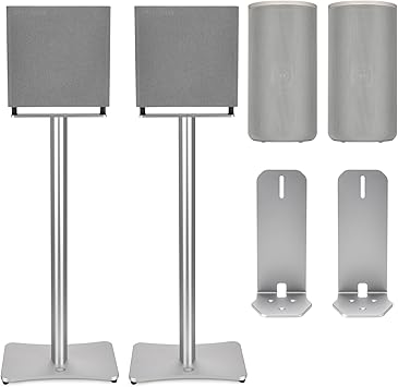 Speaker Stand for HT-A9M2/HT-A9/SA-RRS5 Home Theater Surround Sound System,Audio Metal Support Floor Bracket