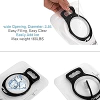 Vista 5 de Bolsa de almacenamiento de agua para bolsa de almacenamiento de agua de 2L-3L, repuesto de paquete de hidratación militar para senderismo, ciclismo