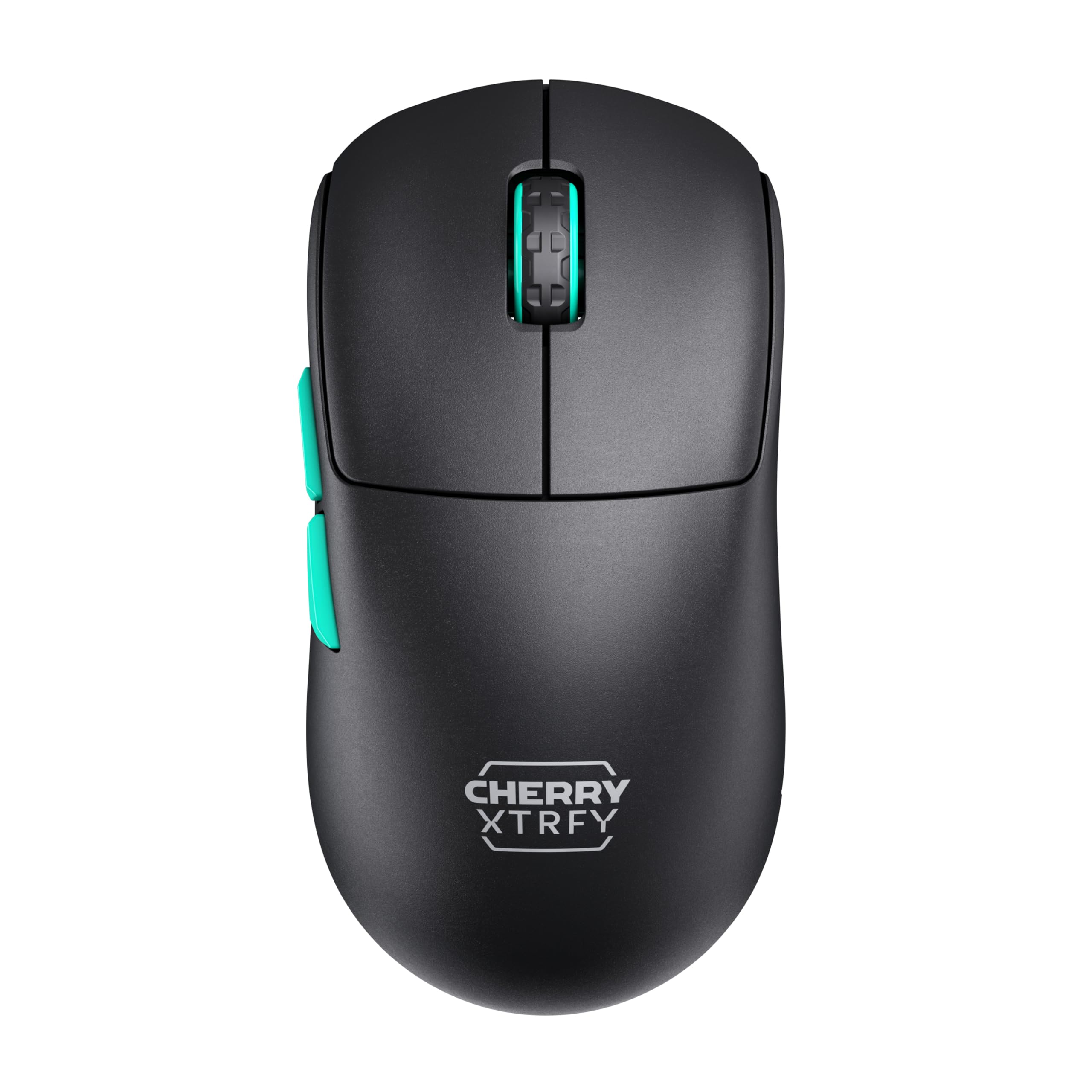 CHERRY XTRFYM68 Wireless, Ultra-Light Cordless Gaming Mouse, 2.4 GHz RF, Optimised for esports, Symmetrical Shape with Ultra-Low Front, Black