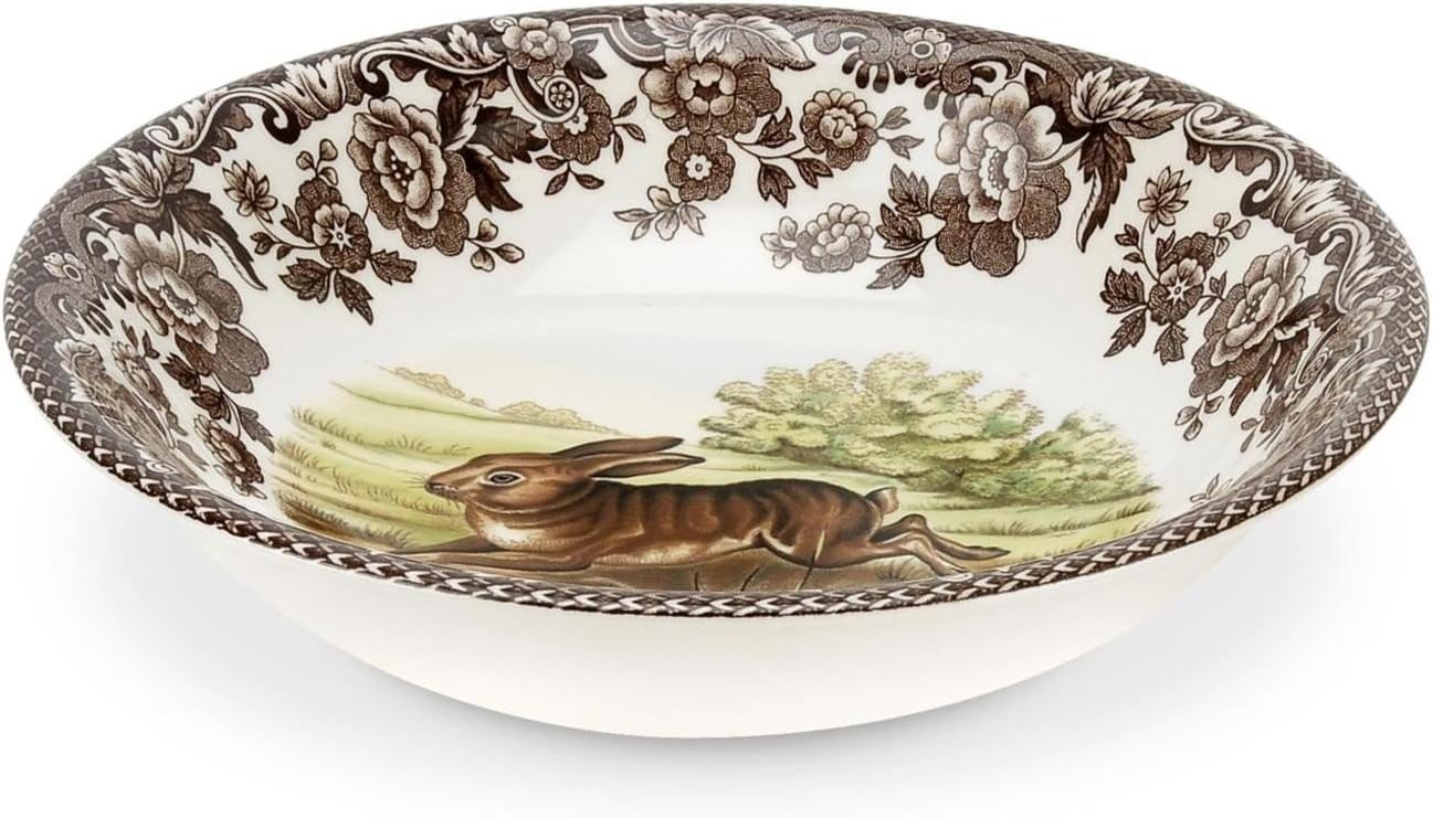 Spode Woodland Majestic Moose Ascot Cereal Bowl