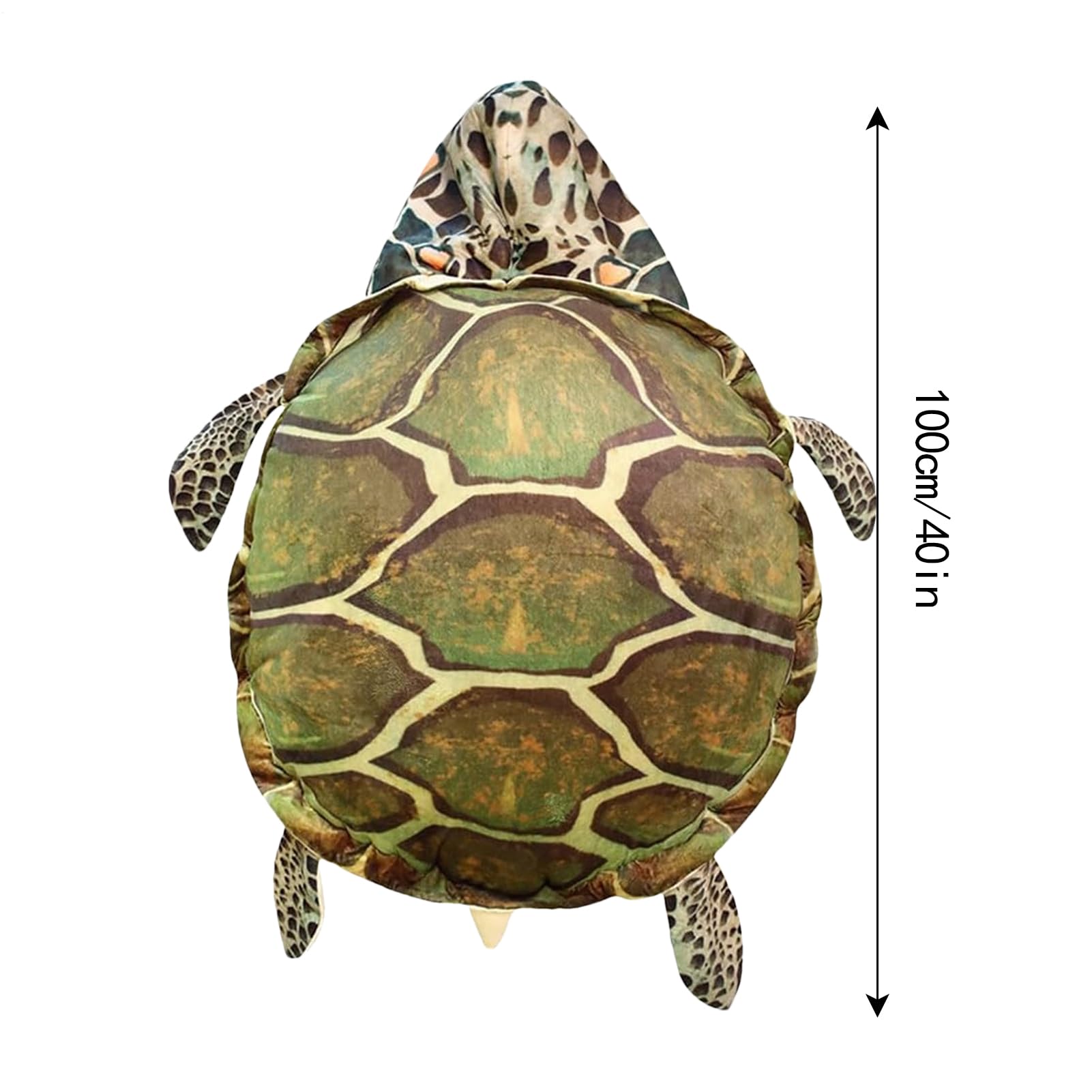 Almohada portátil genérica con forma de de tortuga – juguete de | dibujos animados lindo cojín delicado | Almohada cómoda con temática de tortugas, para habitación de niños, sala de