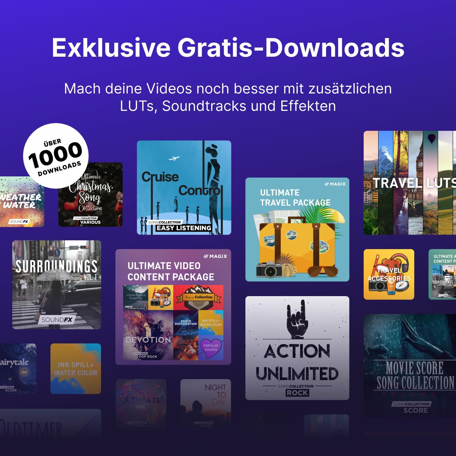 MAGIX Video deluxe Ultimate 2026 - Videobearbeitung für alle | Videobearbeitungsprogramm | Videoschnittprogramm | für Windows 10/11 PC | 1 Download Lizenz für 2 Geräte