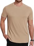 COOFANDY T Chemises Manches Courtes Col d'équipage doux Tee Lightweight Tee Shirts Casual Summer Basic Tops pour homme