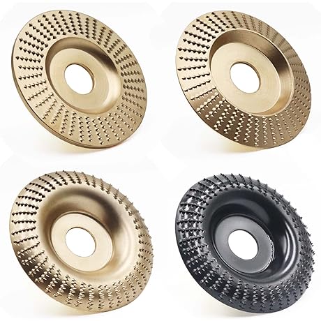 WOOD CARVING DISC SET [4 PCS], FOR WOODWORKING