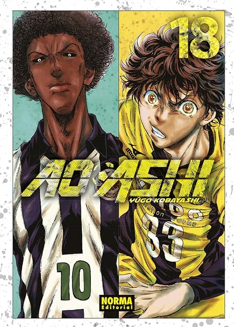 Portada de Ao Ashi 18