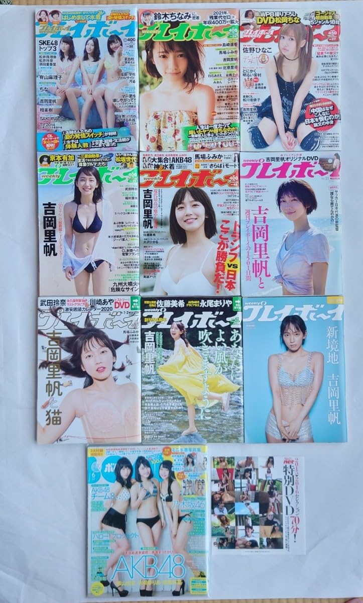 Amazon.co.jp: 吉岡里帆 グラビア掲載雑誌 10冊セット : おもちゃ