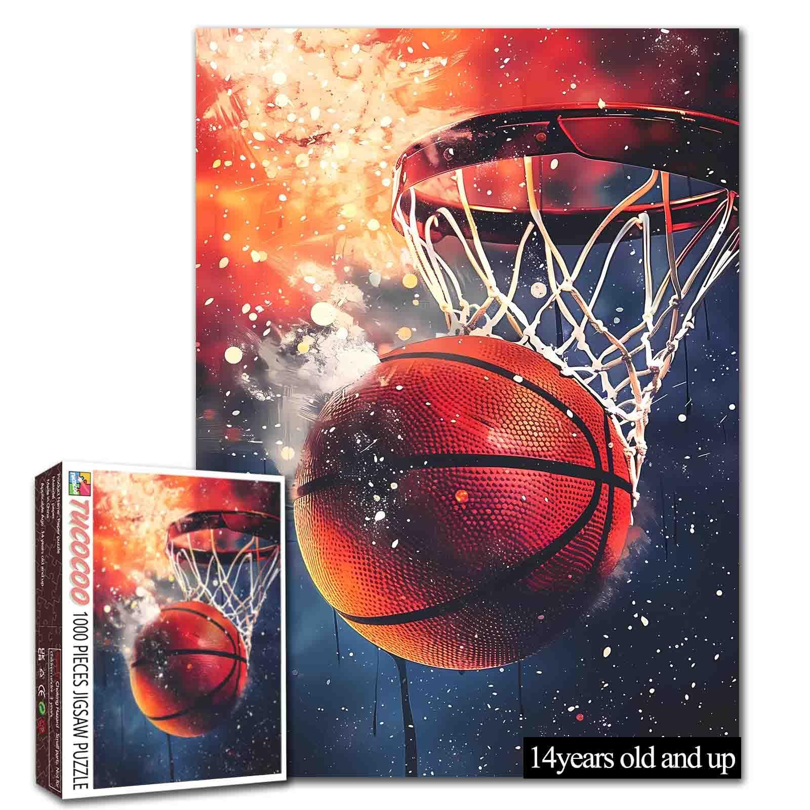 Tucocoo Puzzle tournesol pour adultes de 1000 pièces, puzzle coloré en verre teinté de style Van Gogh, 68,6 x 50,8 cm, casse-tête coloré pour décoration d'intérieur, puzzle familial parfait pour les