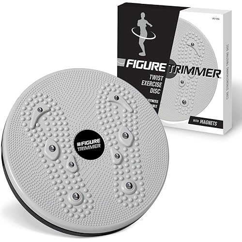 Daiwa Felicity Figure Trimmer Ab Twister Board - Waist Twister Machine for Core & Abs Exercise - Waist Twisting Fitness Tool, Dizzy Disc Twist Board for Slimming Workout & Reflexology