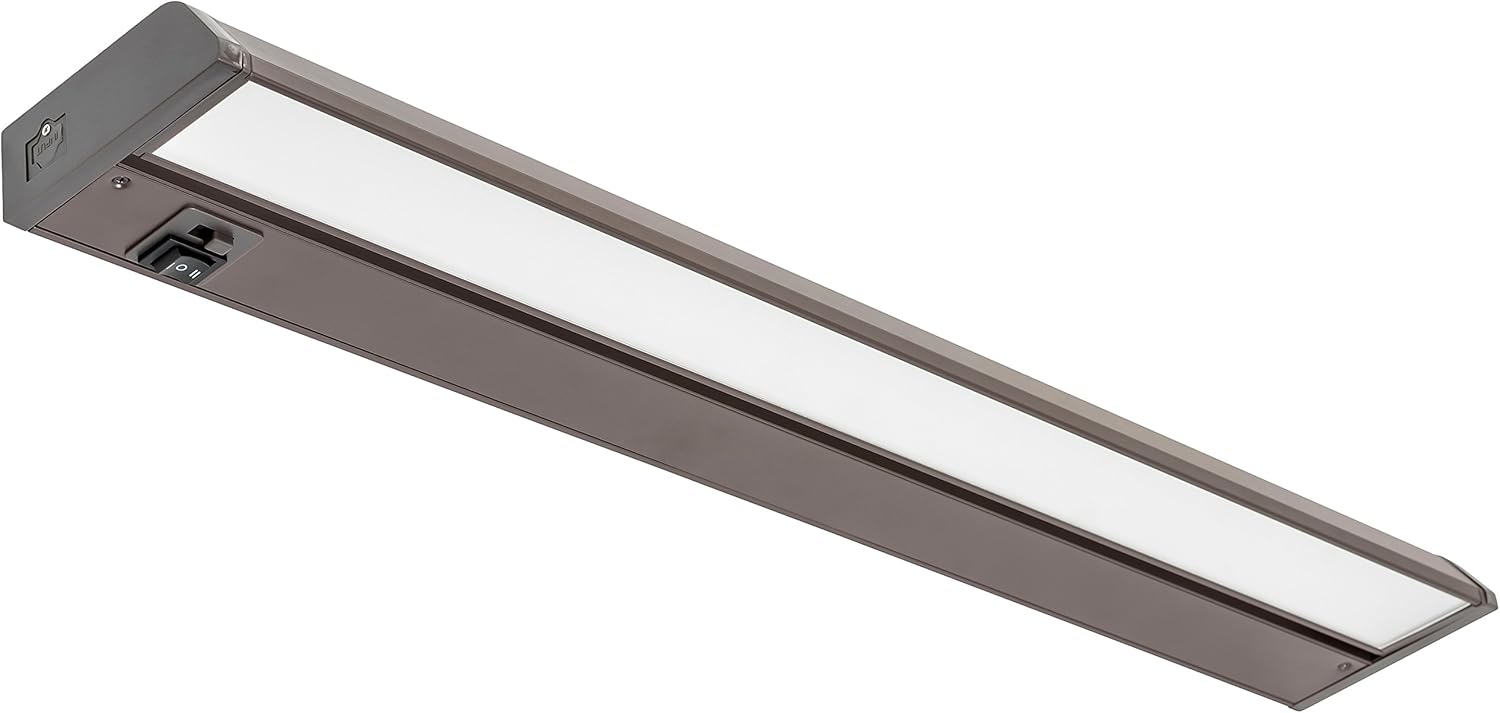 Westgate Under Cabinet Lighting - Linkable Adjustable Angle & Color Temperature Undercabinet Lights - Includes Built-in LED Driver 120V Plug/Hardwire Option (33" (16W))