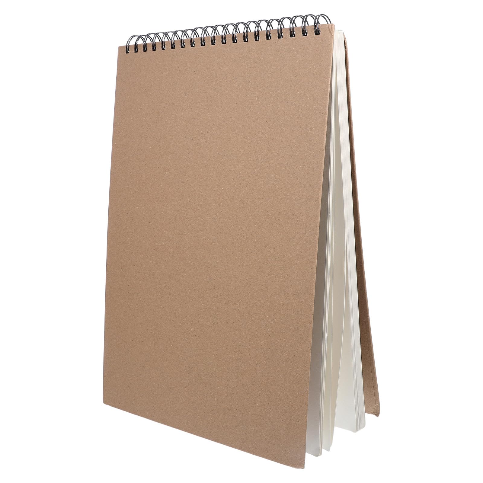 OUNONA Blocco da disegno: quaderno a pagine bianche con copertina rigida, 40 x 25,9 cm, carta senza righe, per artisti, studenti e professionisti, 60 fogli/blocco