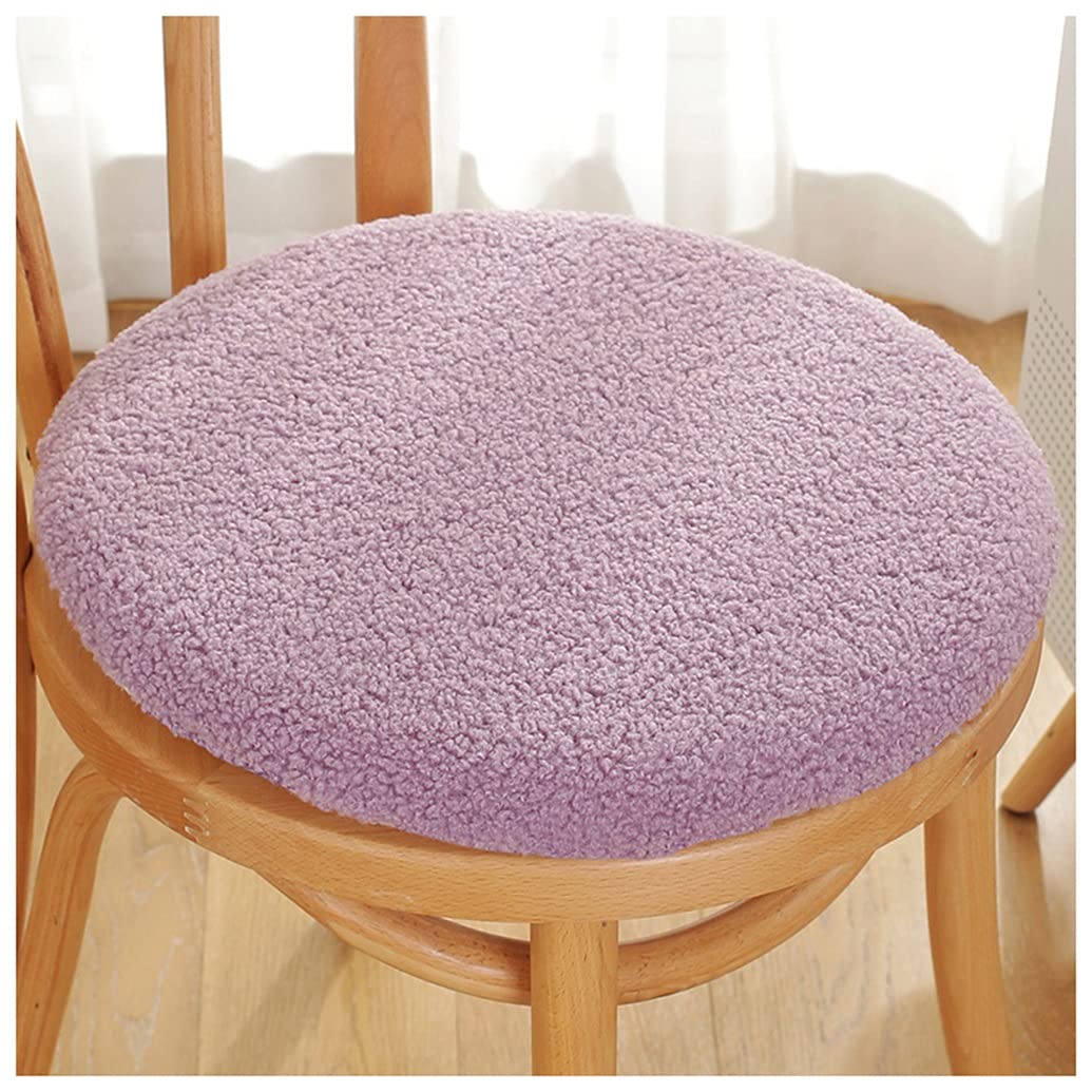 GHJL Round Seat Cushion,Memory Foam Seat Cushion Anti-Slip Soft Round Stool Cushion Chair Pad (Color : Color 12, Size : 30cm)