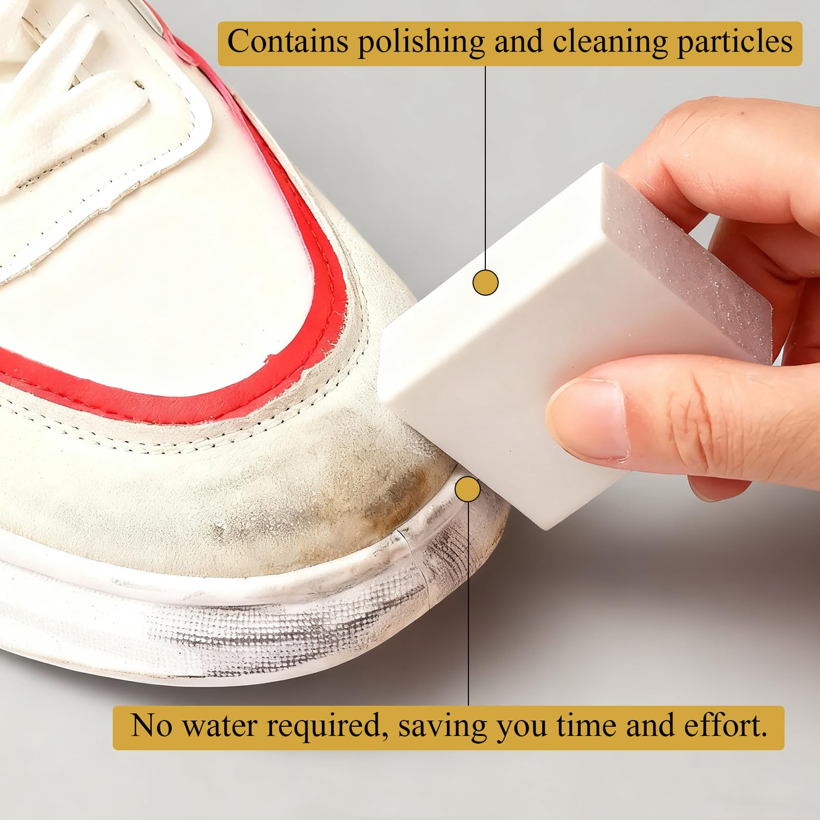 Multifonctionnelle Gomme a Daim, Crêpe Résistante Brosse Daim Chaussuresbrosse, Chaussure pour Le Nubuck et Le Daim, Kit de Nettoyage pour Daim et Nubuck l'entretien du Cuir