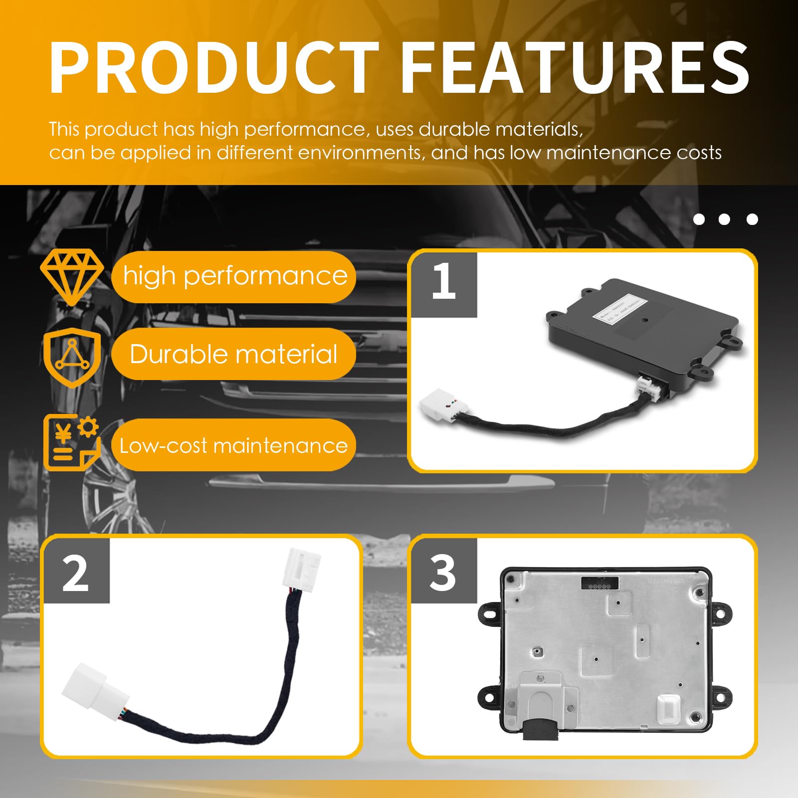 Module Charge Sans Fil Rétrofit Pour Chevrolet Buick Cadillac 2015-2018 - Console Centrale