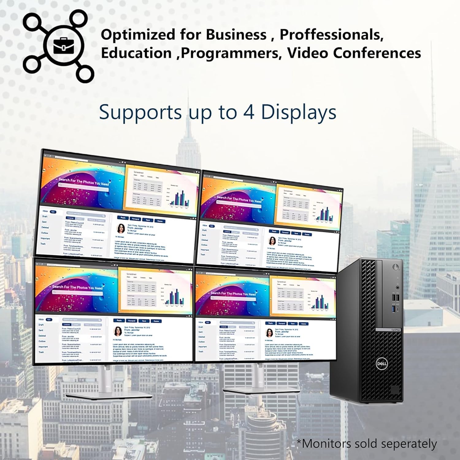 Amazon.com: Dell Optiplex 7020 SFF Business Desktop Computer