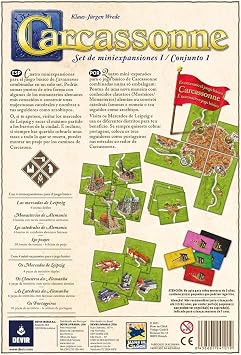 Devir Carcassonne EXPANSIONS REUNITED