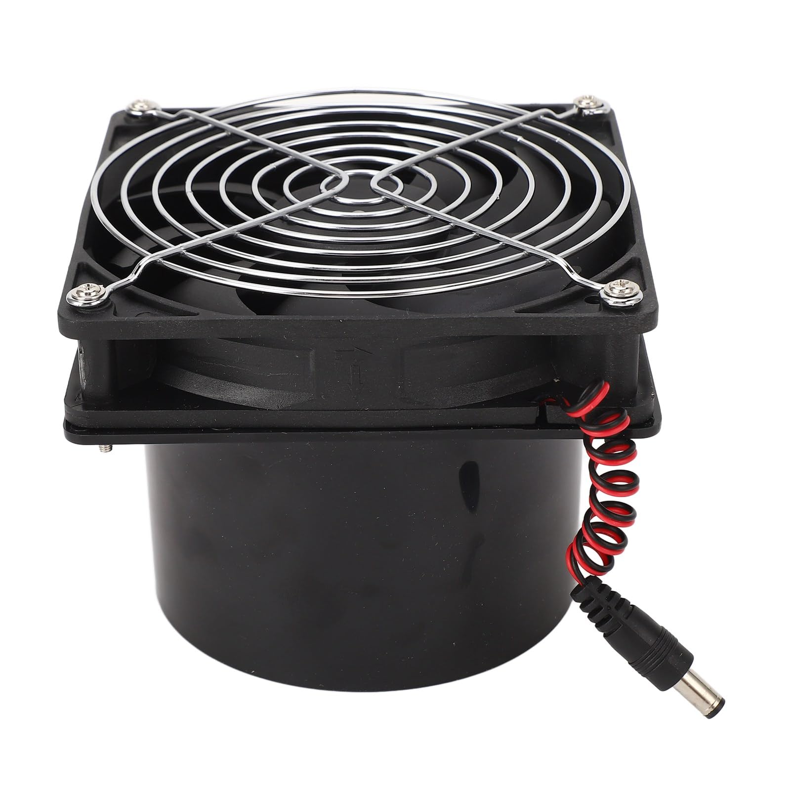 Extractor solar 50W, panel solar 5-12V, de ventilación para cocina, invernadero, casa de mascotas, gallinero y garaje.