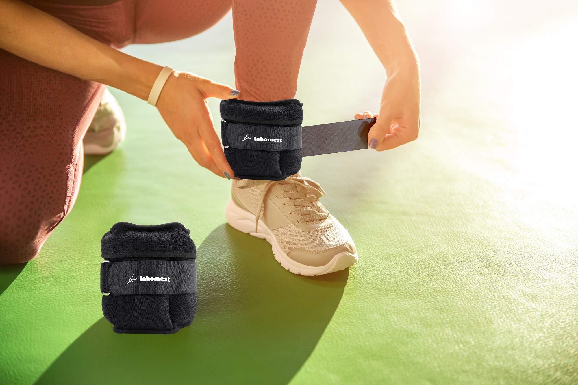 Pesas De Muñeca Y Tobillo Ajustables Para Entrenamiento Y Yo | Cuotas