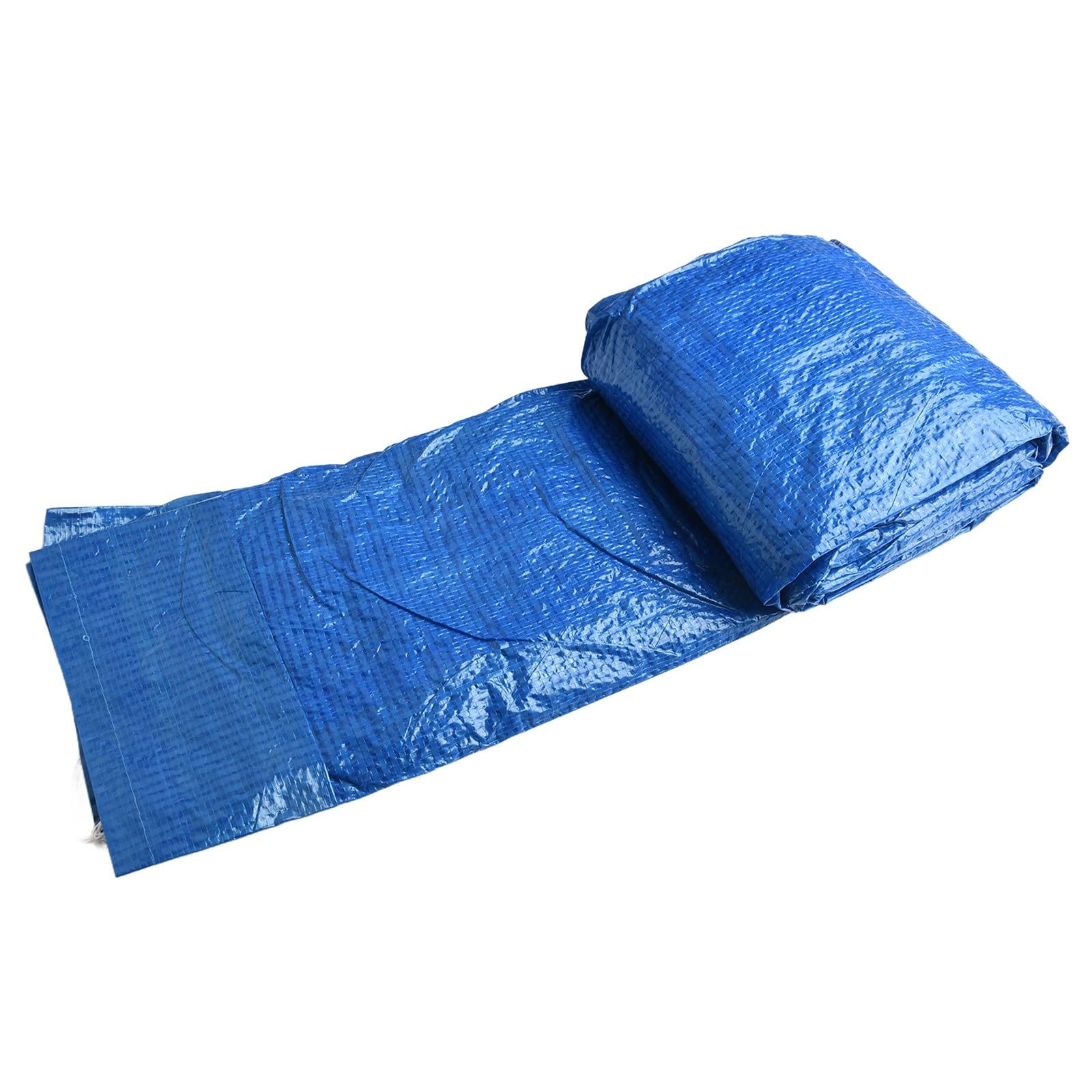 Bâche de piscine rectangulaire anti-débris à cordon