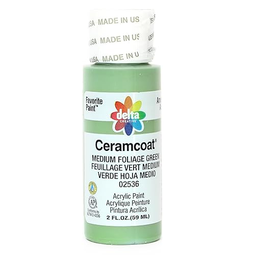 Delta Creative Ceramcoat Acrylic Paint in Assorted Colors (2 oz),
