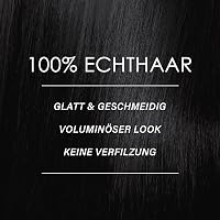 WOWANGEL Clip-In Valódi Hajhosszabbítás 61cm 120g Remy Haj 7 Darab Fekete 4