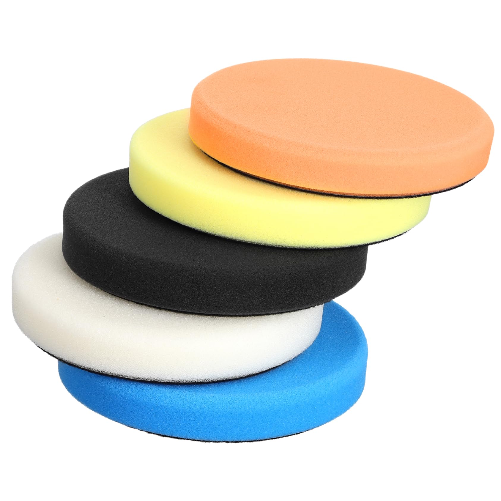 ULTECHNOVO 10 Stk Auto-Polierscheibe autopoliermaschine poliermittel-Set Fahrzeugpolierer-Pad -Polierschwamm-Set Polierpads für Bohrer Bohrschwabbel Polierpads Schwamm -