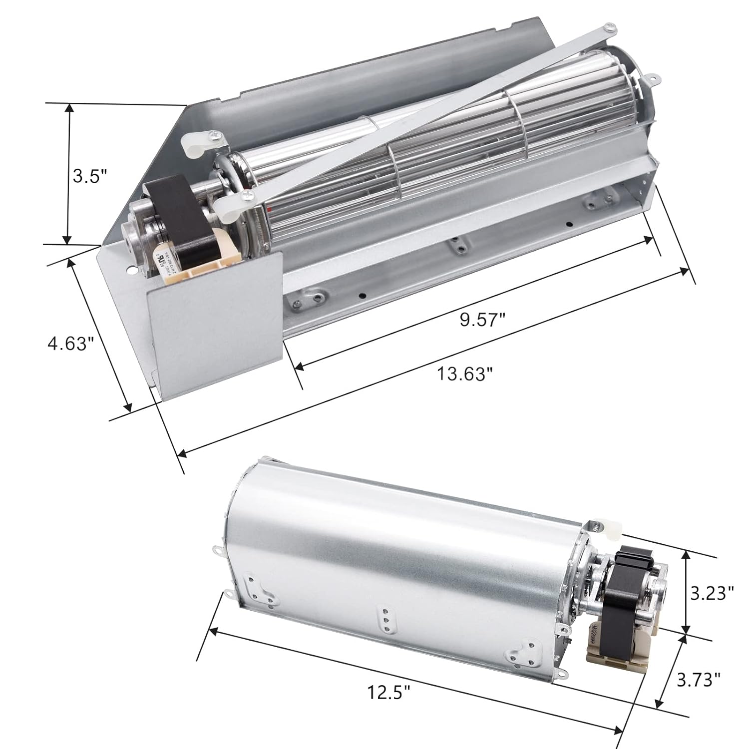 Replacement Fireplace Blower Fan Kit for Superior, Lennox, Astria Fireplaces, FBK-200 80l85 FBK FBK200 Fireplace Blower Kit for Superior sldvt-35nm dr-500cmn sldvt-35ne, Lennox lmdv3530cnm mpd3530cnm