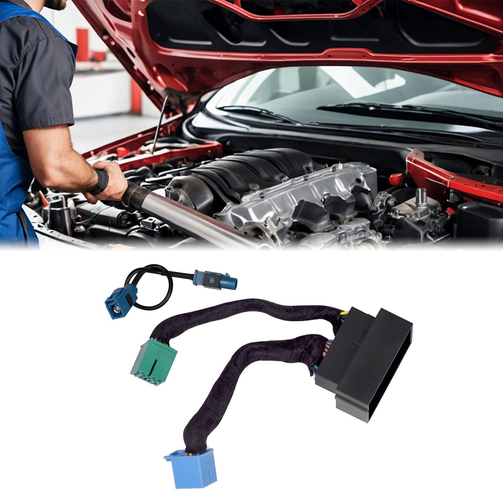 Auto -Funk -Antennenadapter Hauptanschluss Adapter Montage Automobil Reparaturzubehör Professional mit 5 "oder 8,4" Radio
