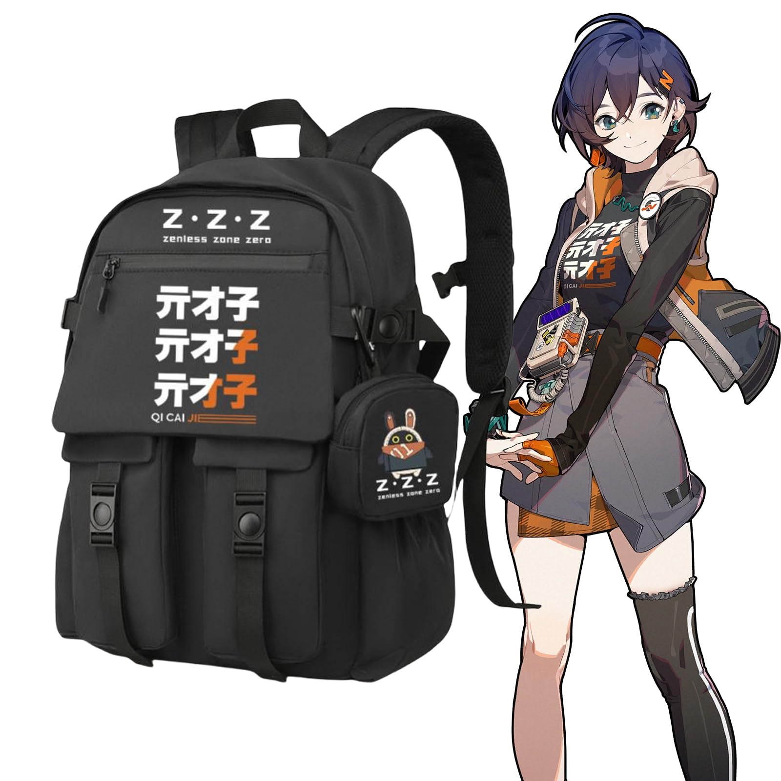 Amazon.co.jp: バックパック リュックサック ゼンレスゾーンゼロ リン