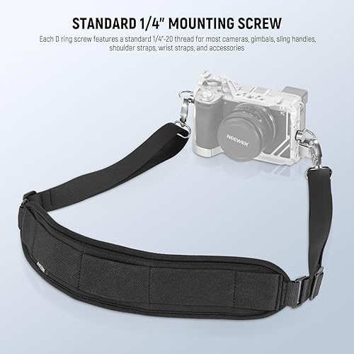 Miniatura 48 de NEEWER ST23 - Paquete de 3 adaptadores de rosca estándar de 1/4 a 3/8 pulgadas, adaptador de rosca para soporte de luz de estudio, adaptador