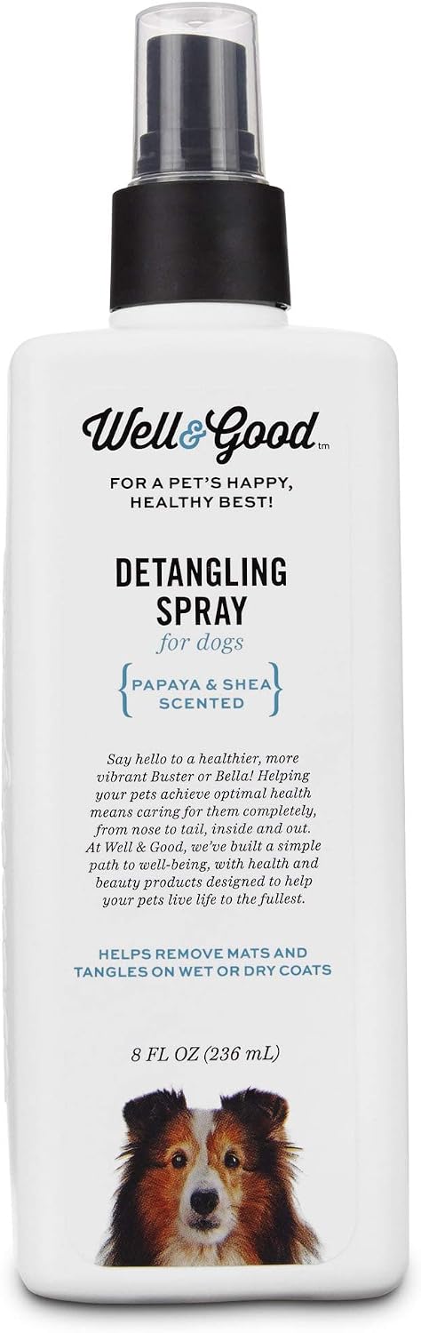 Well & Good Petco Brand Dog Detangling Spray, 8 fl.oz., 8 FZ
