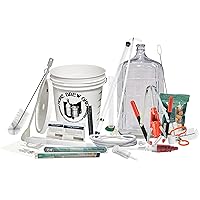 Vista 1 de Ultimate Wine Making Equipment Starter Kit with 6 Gallon Glass Carboy