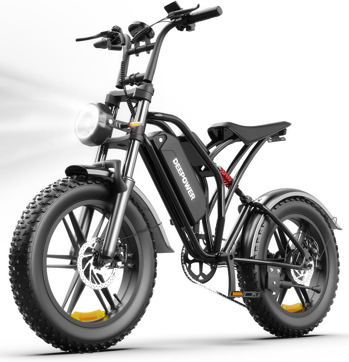 Rideon Electric Bike, 1500W Ebike for Adults, 32 MPH, 20 Fat Tire Electric Motorcycle,48V 13AH/20AH/25Ah Removable Battery Rideon Electric Bike, 1500W Ebike for Adults, 32 MPH, 20 Fat Tire Electric Motorcycle,48V 13AH/20AH/25Ah Removable Battery