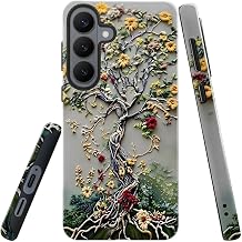 DAIZAG Case for Samsung Galaxy S26 Plus,Military-Grade Protection Cover,Tree of Life FlowerGlossy