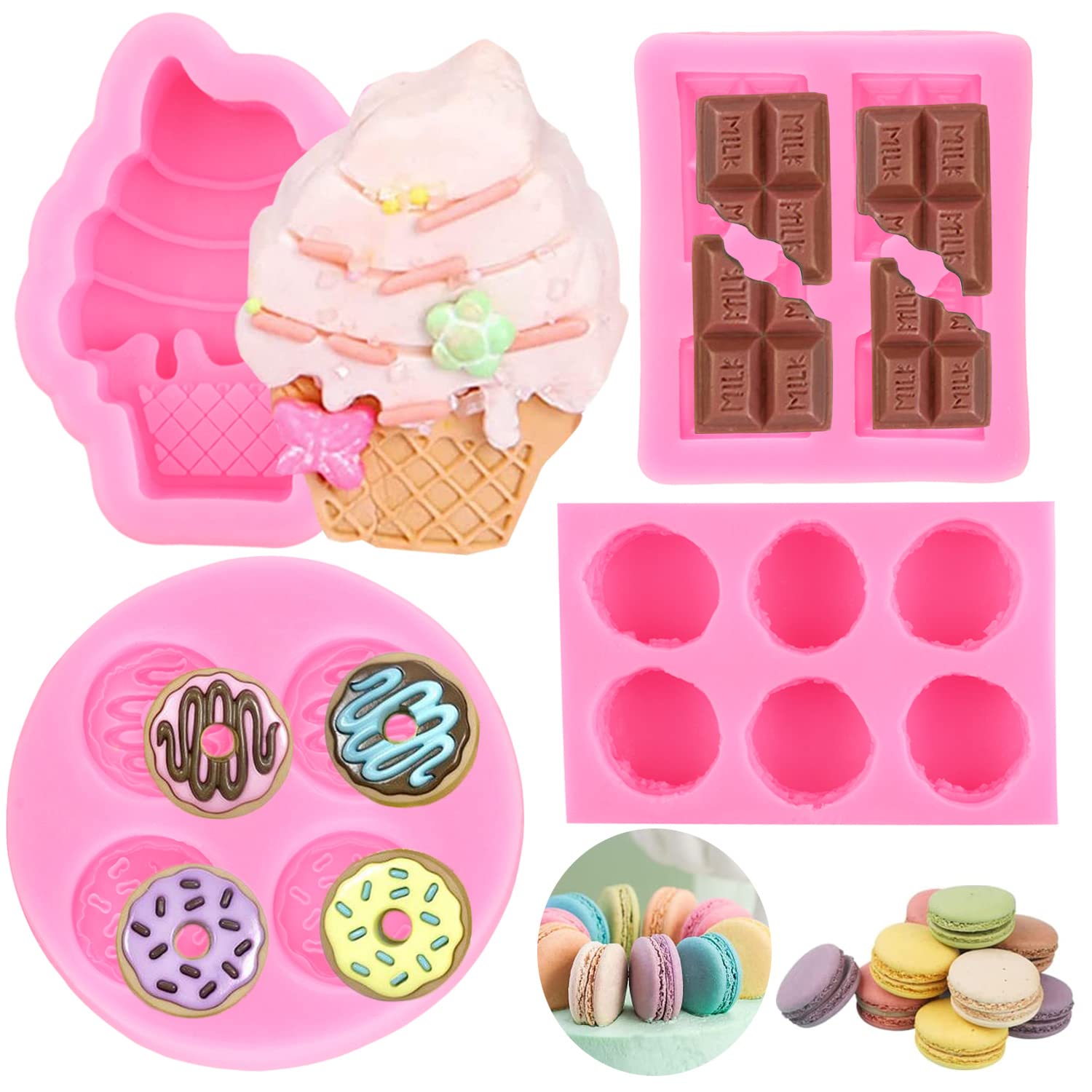 Moules Silicone Forme Cygne - Pour Fondant, Chocolat, Pâte à Sucre, Décoration Gâteaux - 5
