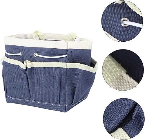Miniatura 3 de Bolsa organizadora de bolsillo, plegable, para herramientas de plantas, cubo de jardín, organizador de almacenamiento de jardinería, cesta de