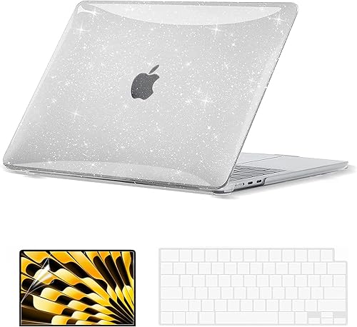 EooCoo Funda compatible con MacBook Air de 15 pulgadas 2026 2025-2023 Release M4 A3241 M3 A3114 M2 A2941, pantalla de retina líquida, carcasa rígida