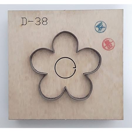 Amazon Co Jp レザークラフト 抜き型 トムソン型 ビク型 打ち抜き 工具 道具 5枚花a ホビー