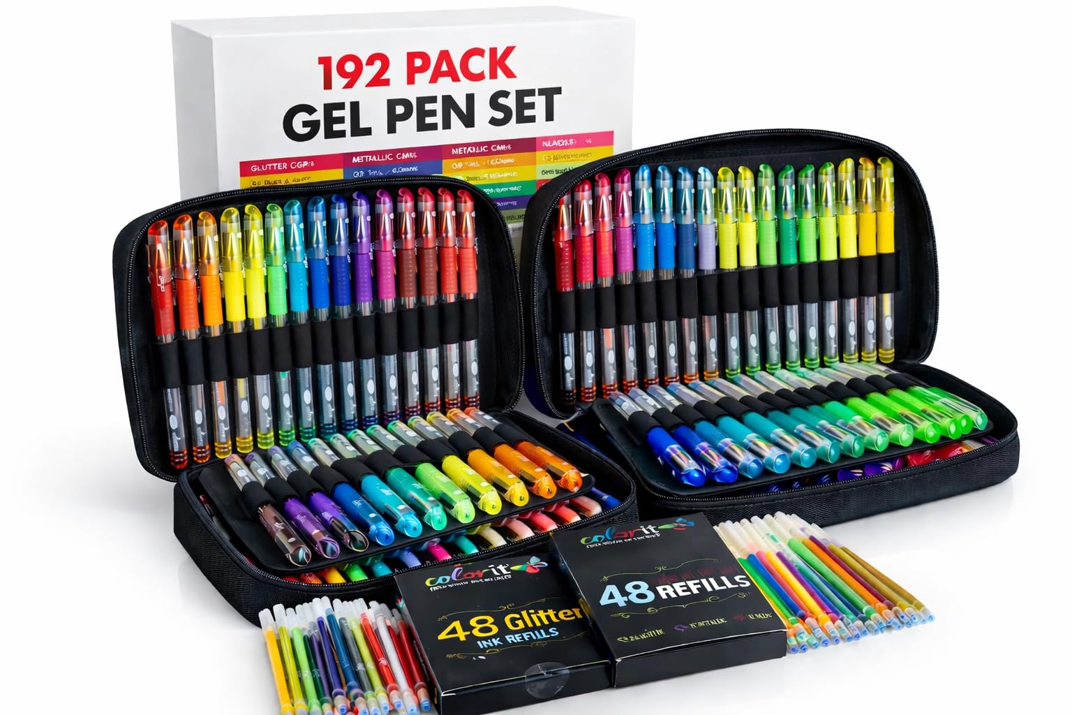 ColorIt Gel Pens Set for Coloring ColorIt Gel Pens Set for Coloring